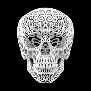 3d Skull Wallpaper Wallpaper
