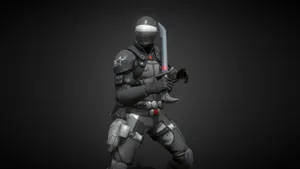 3d Snake Eyes In Gray Wallpaper