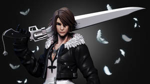 3d Squall Final Fantasy 8 Wallpaper