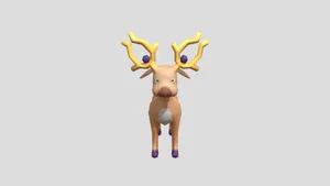 3d Stantler Wallpaper