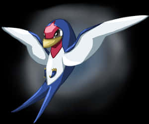 3d Taillow Dark Backdrop Wallpaper