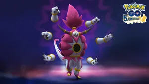 3d Unbound Hoopa In Pokemon Go Wallpaper