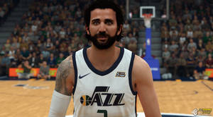 3d Utah Jazz Ricky Rubio Wallpaper