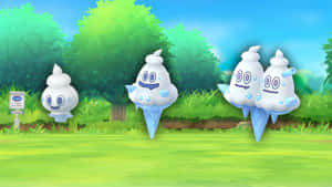 3d Vanillish Vanillite And Vanilluxe Wallpaper