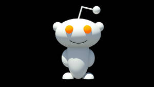 3d White Snoo Reddit Wallpaper