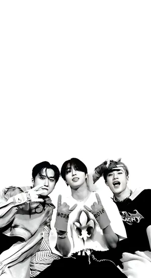 3racha Dynamic Trio Wallpaper