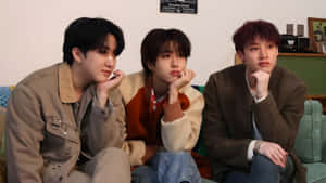 3racha Group Members Sitting Wallpaper