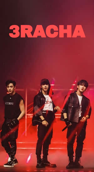 3racha Kpop Trio Performance Wallpaper