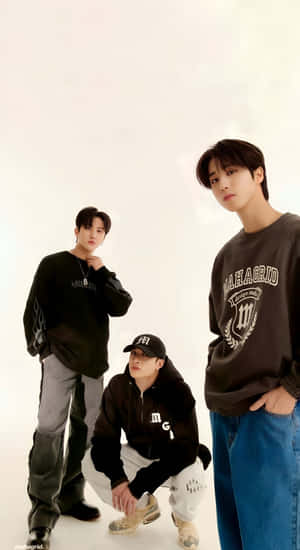3racha Members Stylish Casual Look Wallpaper