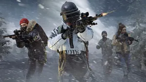 4 Man Team Pubg 1920x1080 Wallpaper