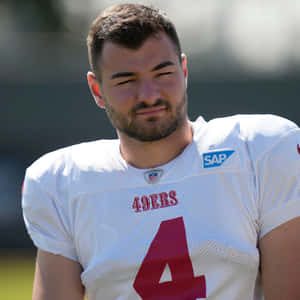 49ers Football Player Number4 Wallpaper
