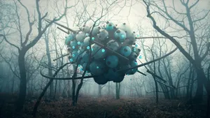 4d Ultra Hd Creature In Forest Wallpaper