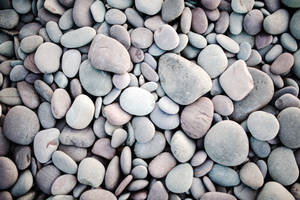 4d Ultra Hd Pale Pebbles Wallpaper