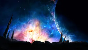4d Ultra Hd Wide Space Wallpaper