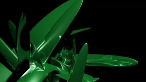 4k Abstract Green Wallpaper