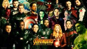 4k Avengers Infinity War Characters Wallpaper