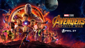 4k Avengers Infinity War Poster Wallpaper