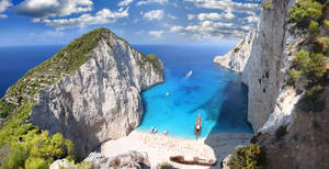 4k Beach Of Navagio Wallpaper