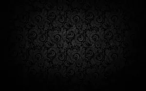 4k Black Screen With Vintage Pattern Wallpaper