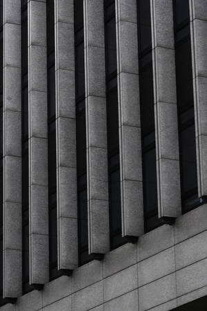 4k Black Vertical Louvers Wallpaper