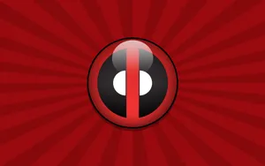 4k Deadpool Logo Wallpaper