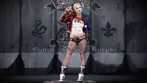 4k Harley Quinn Female Badass Wallpaper