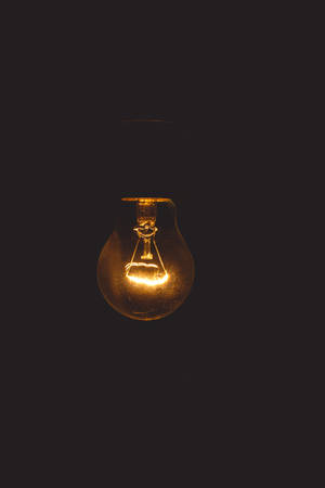 4k Iphone 6 Plus Warm Bulb Wallpaper