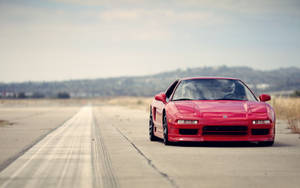 4k Jdm 1995 Acura Nsx On Road Wallpaper