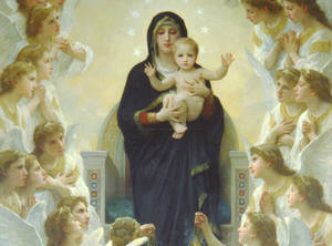 4k Jesus And His Mother Wallpaper