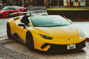 4k Lamborghini Huracan Spyder Wallpaper