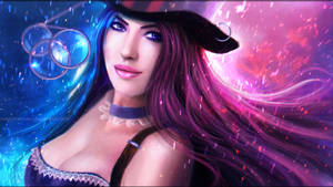 4k League Of Legends Caitlyn Wallpaper