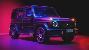 4k Mercedes G-class 2021 Wallpaper