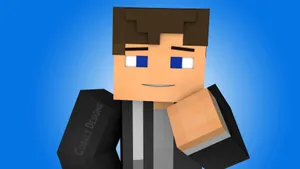 4k Minecraft Brick Boy Wallpaper