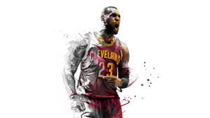 4k Nba Lebron James Digital Art Wallpaper