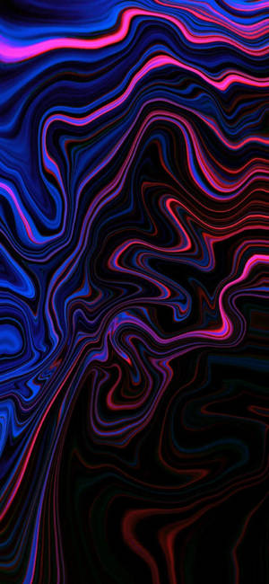 4k Neon Iphone Fluid Amoled Wallpaper