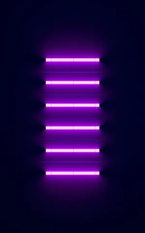 4k Neon Iphone Purple Light Bars Wallpaper
