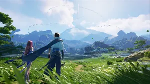 4k Open-world Game Welcomes Adventurers Wallpaper