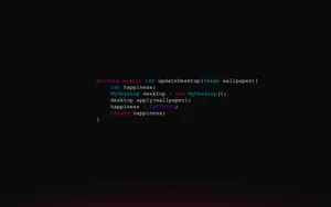 4k Programming Black Coding Screen Wallpaper
