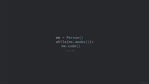 4k Programming Codes In Black Screen Wallpaper