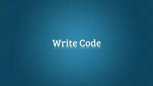 4k Programming Write Code Wallpaper