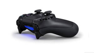 4k Ps4 Black Controller Wallpaper