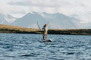 4k Tablet Paddleboard Wallpaper