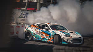 4k Toyota 86 Formula Drift Smoke Wallpaper