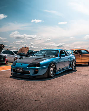 4k Toyota Supra Cool Car Wallpaper