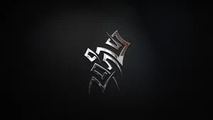 4k Ultra Hd Black Tribal Gear Wallpaper
