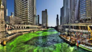 4k Ultra Hd Chicago River Wallpaper