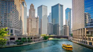4k Ultra Hd Chicago River Wallpaper