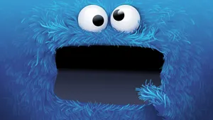 4k Ultra Hd Cookie Monster Wallpaper