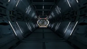 4k Ultra Hd Dark Spaceship Wallpaper