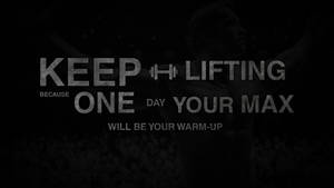 4k Ultra Hd Motivational Lifting Quote Wallpaper